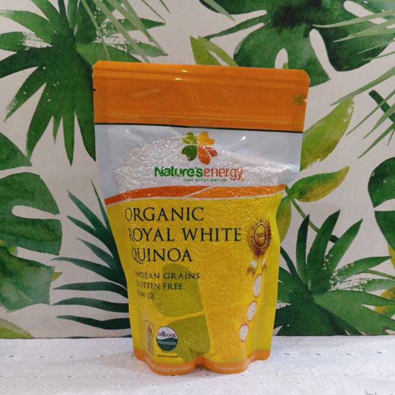 

Natures Energy Organic Royal White Quinoa 500gr (Gluten Free)