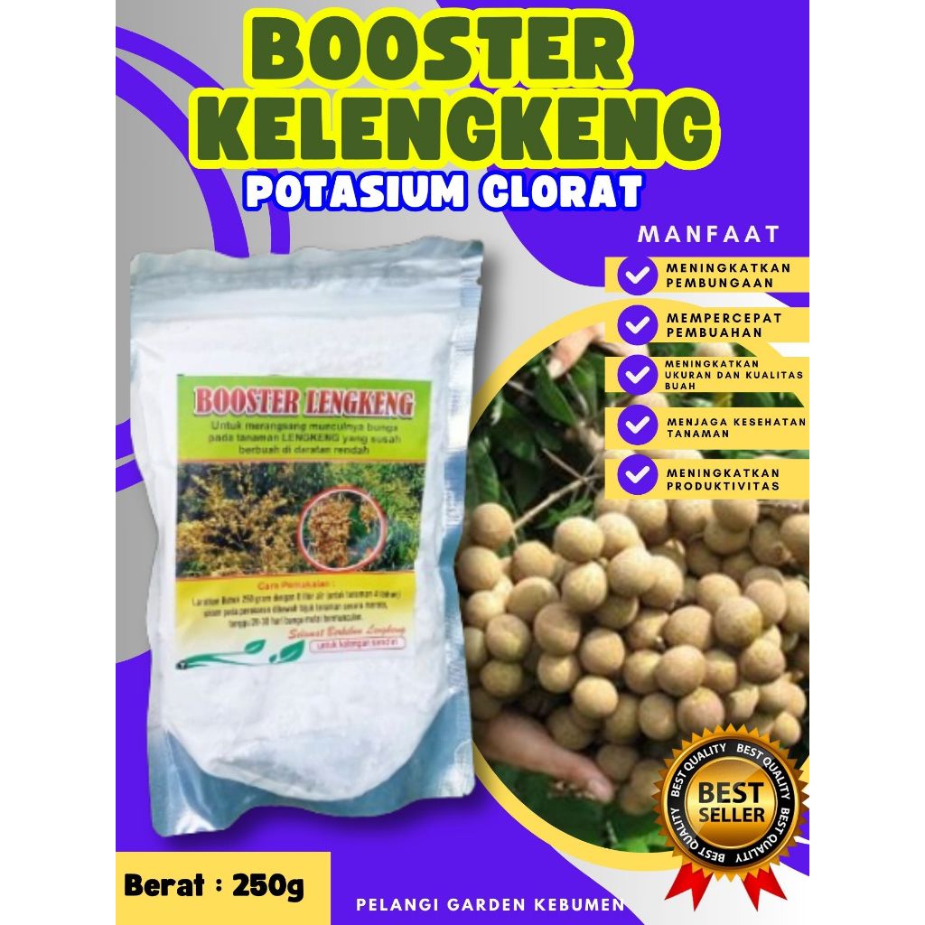 DIJAMIN ASLI  Booster Kelengkeng Kcl03, Booster Kelengkeng Kclo 3 Murni, Booster Kelengkeng Kclo 3