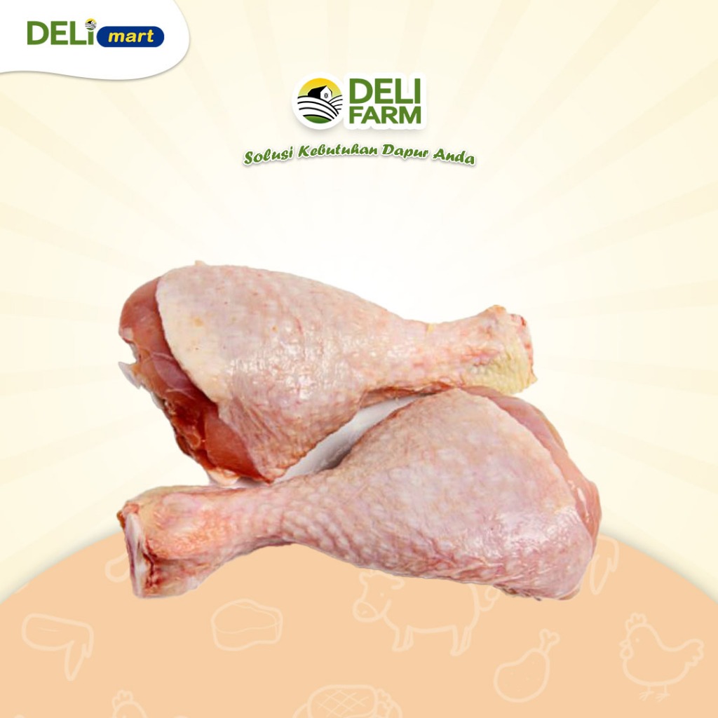 

Deli Mart [Khusus INSTAN Medan] Paha Ayam Bawah (Drumstick Chicken) by Deli Farm