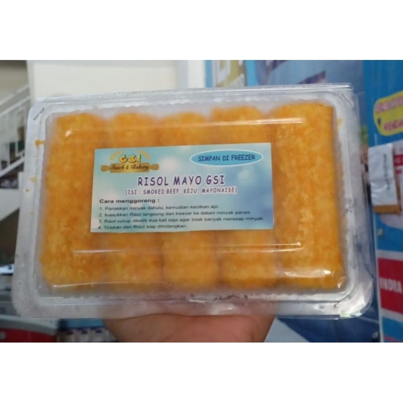 

( INSTAN) Risol Mayo Jumbo 1 Pak isi 5 biji