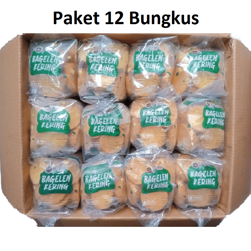 

Bagelen Kering Jordan ( Paket 12 Bungkus ) Paking Dus + Buble