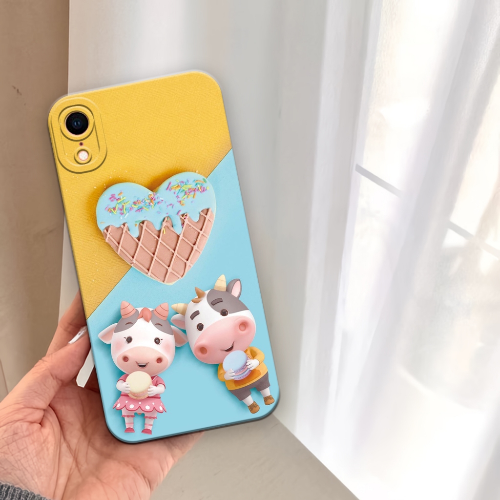 Case Hp Iphone XR - Justyce.id - Fashion Case Keren Estetik Cute - Softcase Hp cocok untuk type Ipho