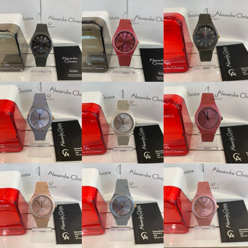 Jam Tangan Alexandre Christie AC 2a07 Original Wanita