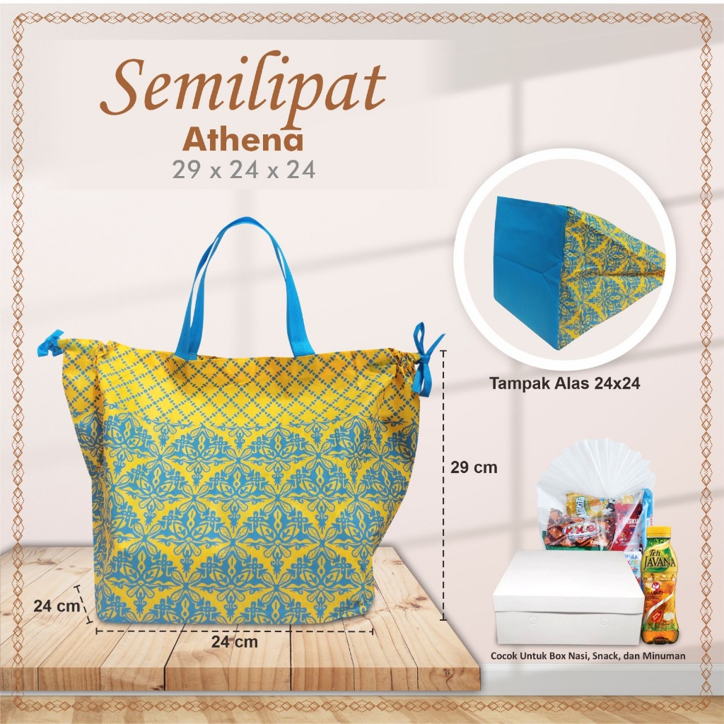 

Tas Box Nasi Tas Hajatan Tas Kotak Nasi 22x22 Tas Tasyakuran Tas Hajatan 29x24x24