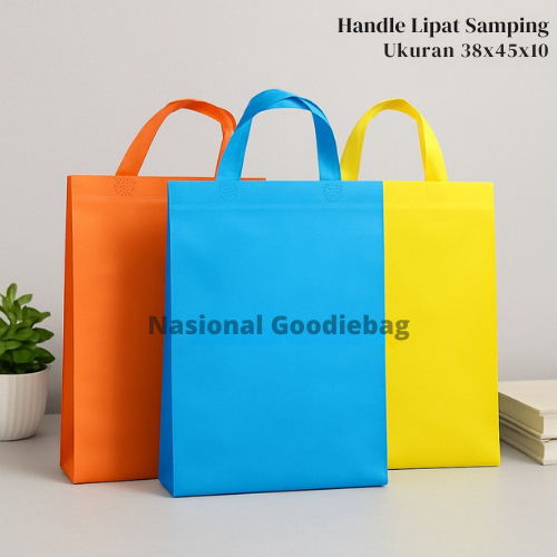 

Tas Spunbond Goodybag Laken Handle Ukuran 38x45x8