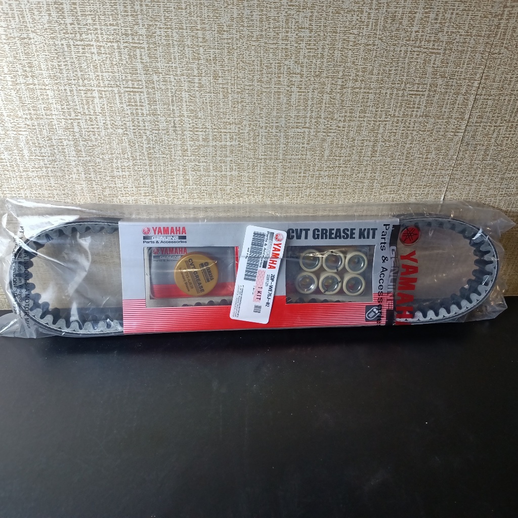 [ORI 100%] VAN BELT KIT CVT GREASE ROLLER 2DP-WE76J NMAX YAMAHA GENUINE PART MURAH BISA GROSIR