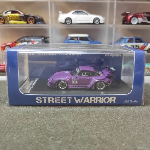 Street Weapon Porsche 993 RWB Rotana Race Track Purple