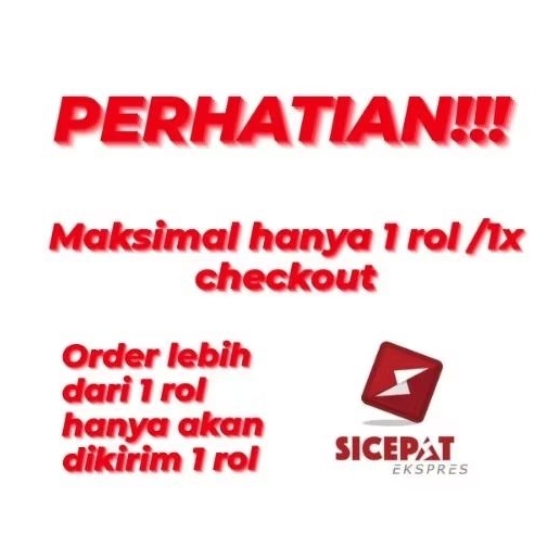 

Bubble Wrap 50Meter x 30CM Ekonomis Aman Pengiriman