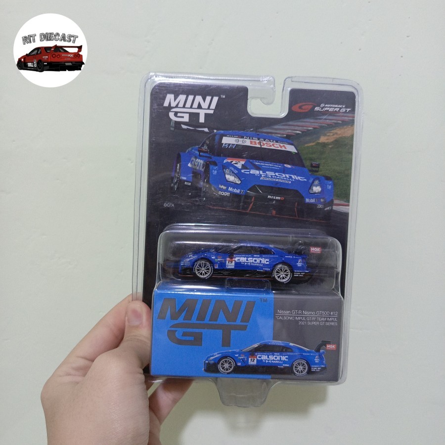 MGT00636 - MiniGT Nissan R35 GT500 Calsonic Impul
