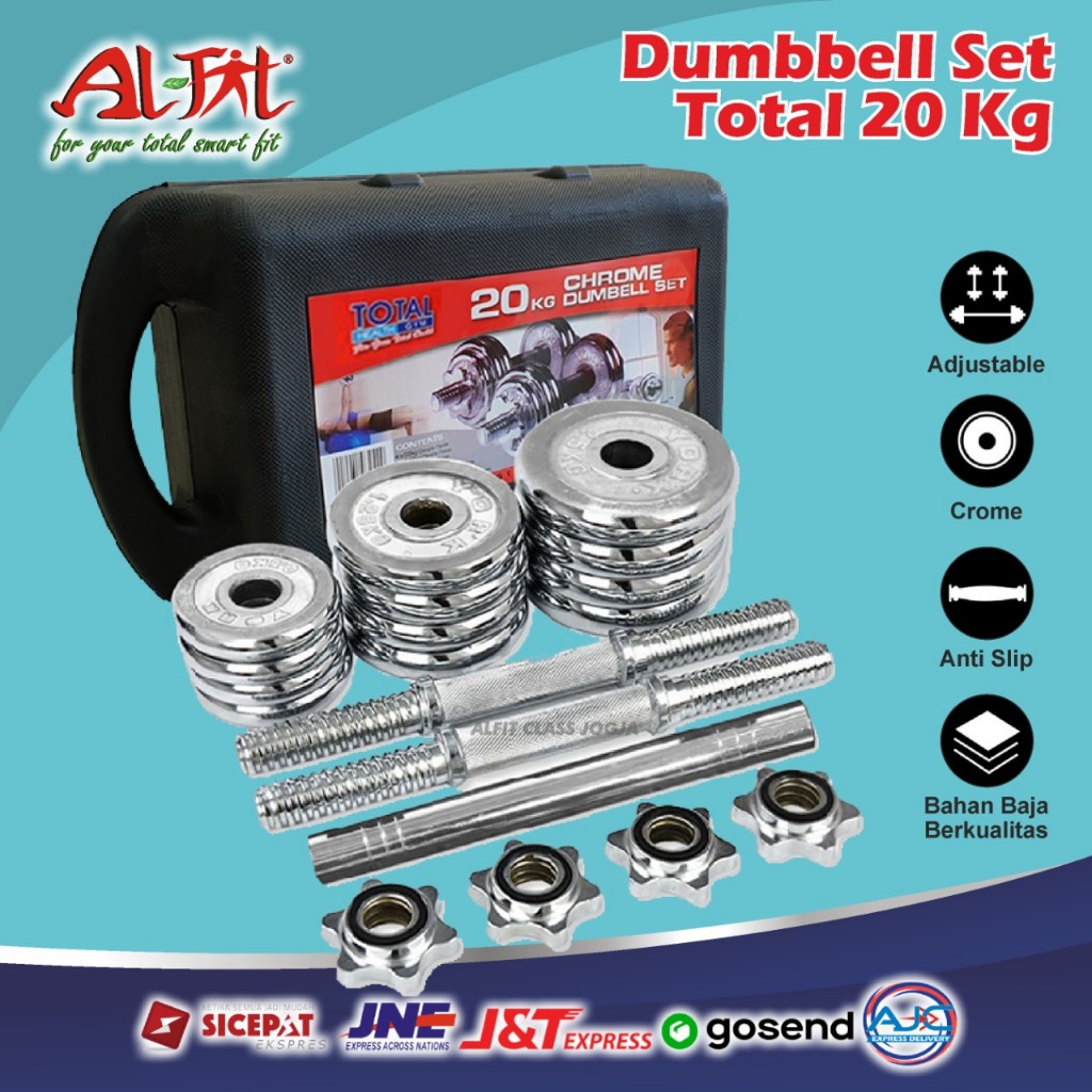 Barbel Dumbell Set Murah Alat Fitness| Barbel Dumbel | Dumble Barble |Dumbbell