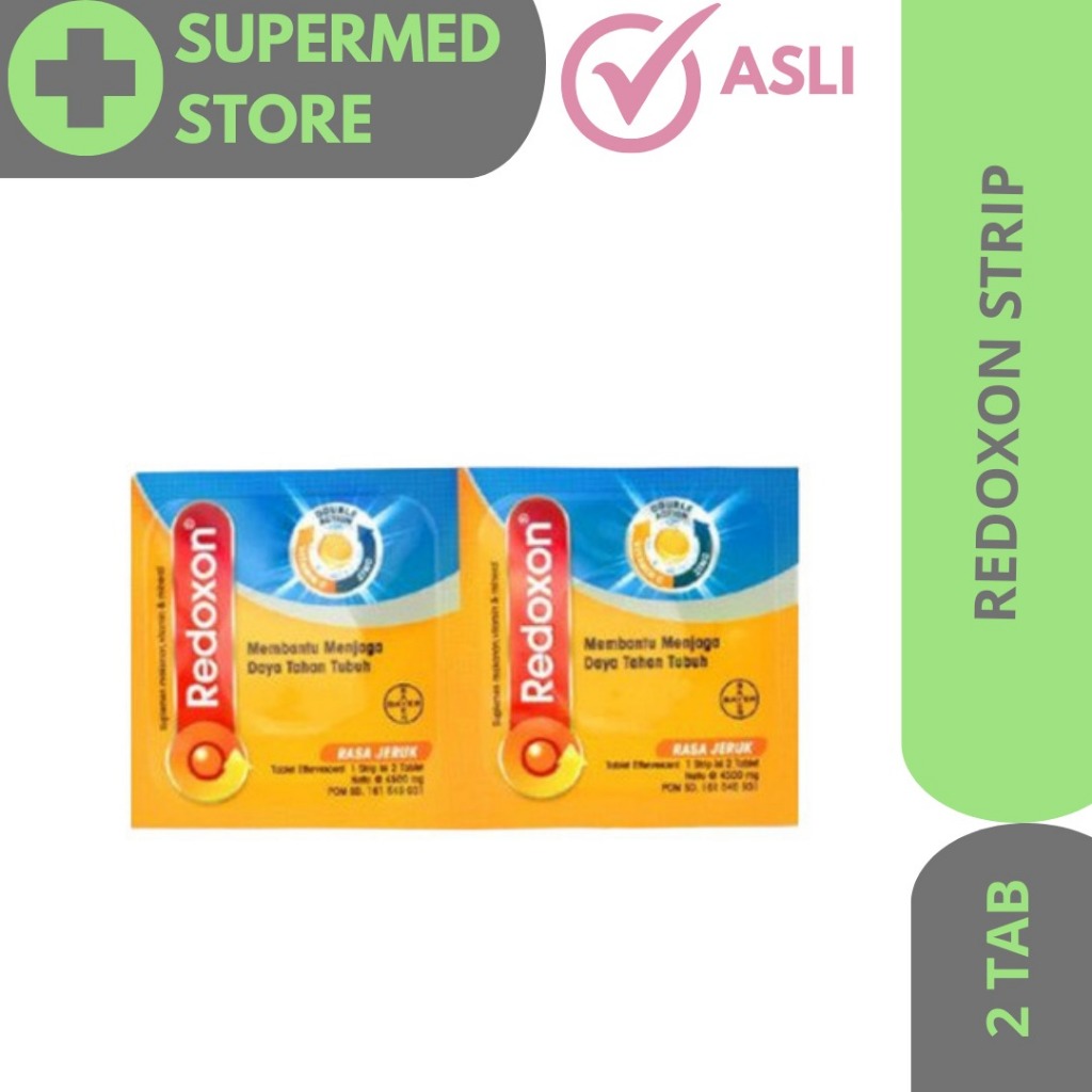 CDR Strip Isi 2 Tablet / CDR Suplemen Vitamin C Tablet isi 2 Effervescent