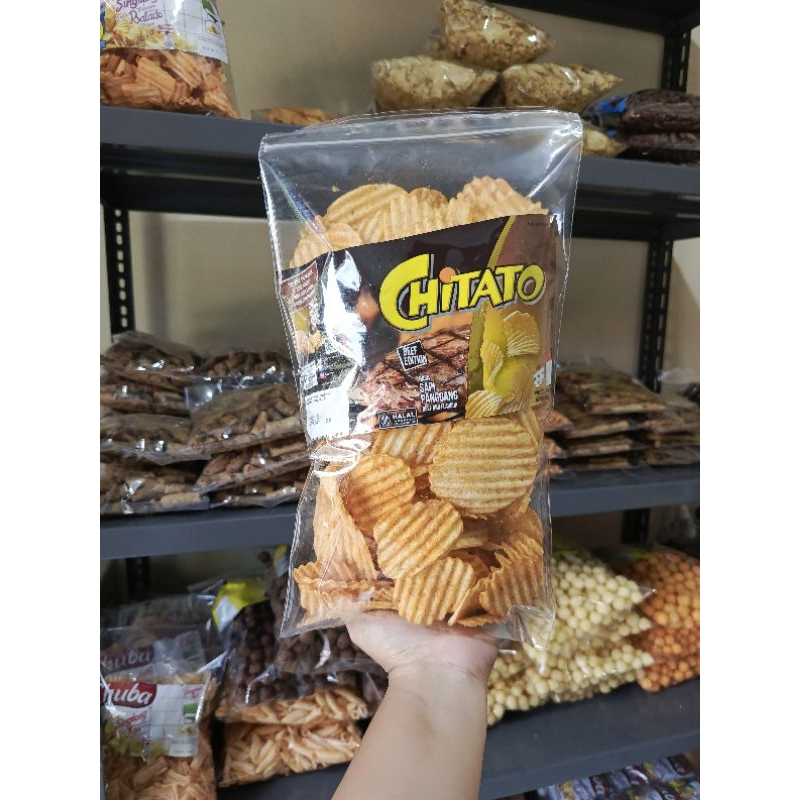

chitato sapi panggang / chitato asli /ciki kentang