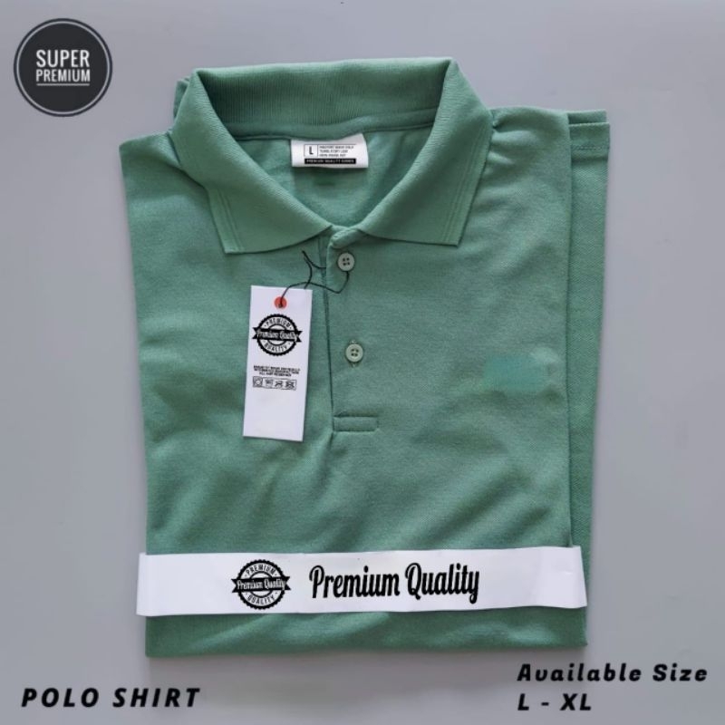 KAOS POLOS BERKERAH - Polo shirt original - kaos kerah pria polo shirt lengan pendek
