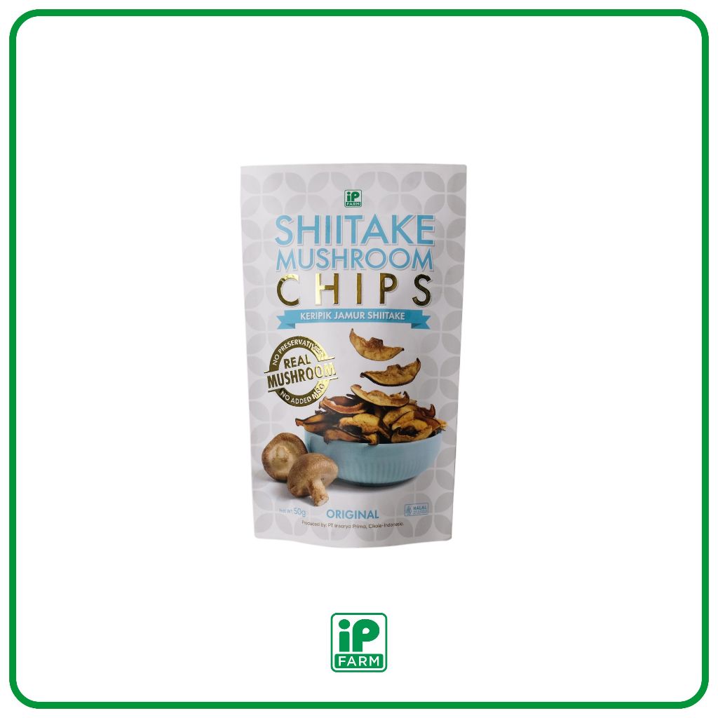 

Shiitake Mushroom Chips / Keripik Jamur Shiitake 50 gr / Healthy Snack