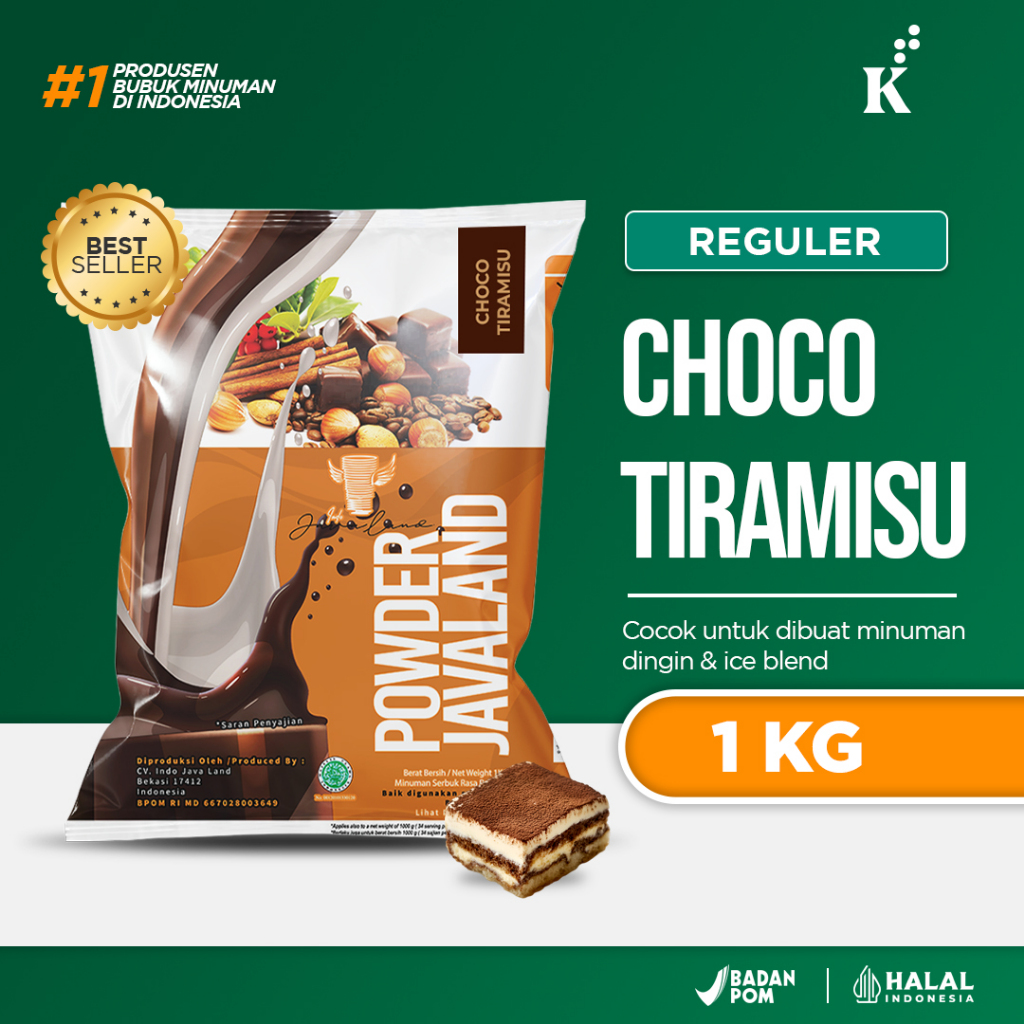 

Bubuk Minuman Choco Tiramisu Bubble Drink Powder 1kg Javaland