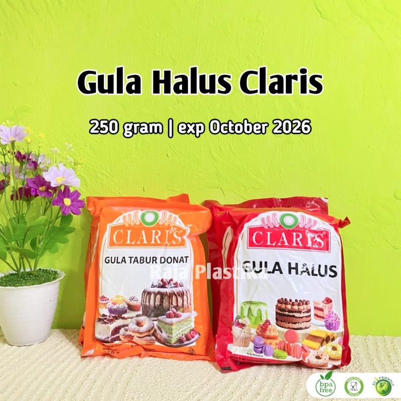 

[250gr] Gula Halus | Gula Tabur Donat Merk Claris