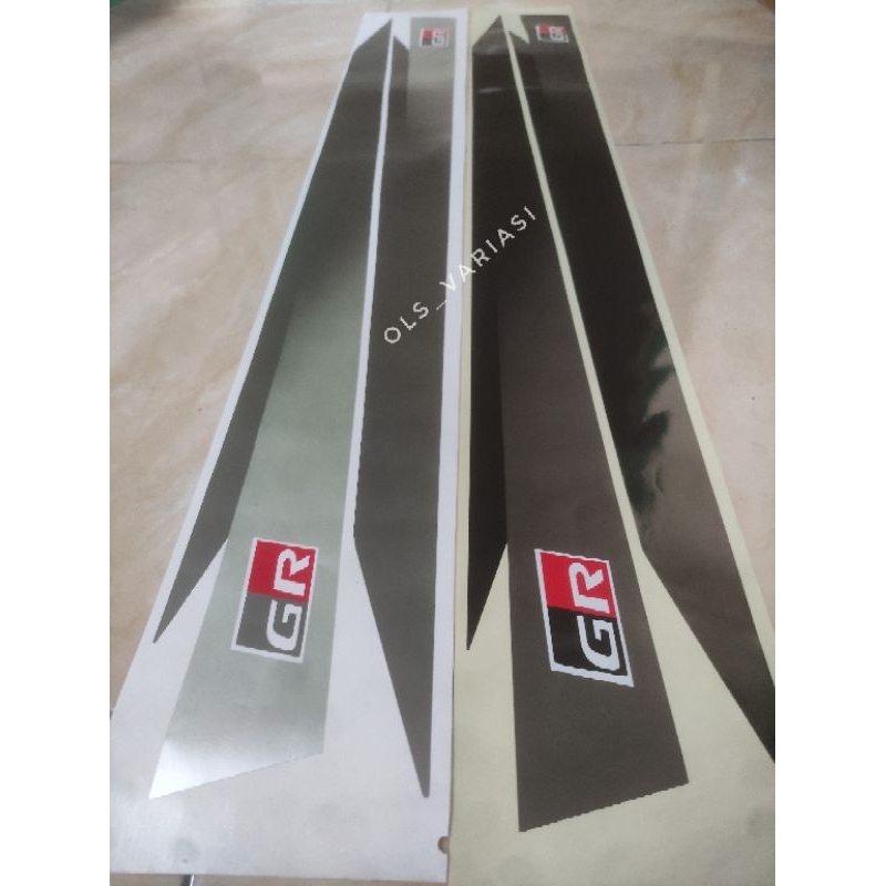Stiker striping mobil GR Sport / stiker GR Sport / stiker GR Raize / stiker striping body samping
