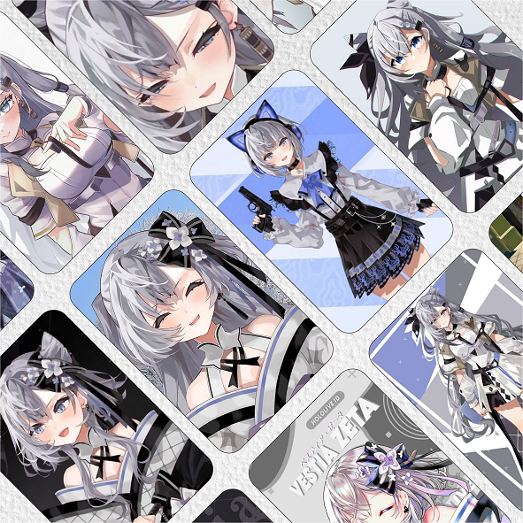 Photocard  | UNofficial Vtuber | Photocard VESTIA ZETA  /vtuber/photocard anime/murah/unofficial