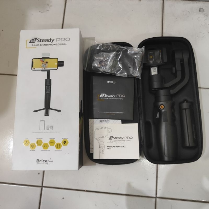Gimbal stabilizer hp Brica b steady pro 2024 fullset