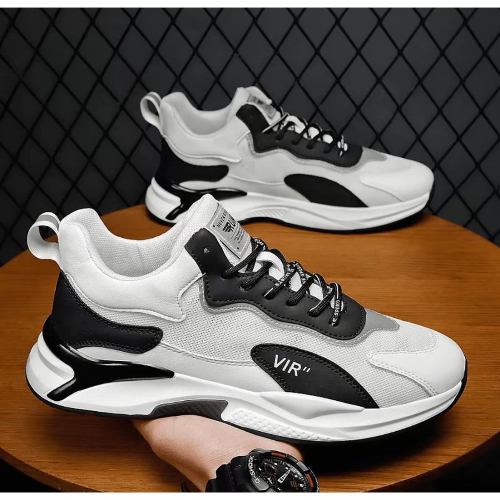 Sepatu Sneakers Sepatu Kets Casual Pria, sepatu olahraga - Sepatu Kets Trendy