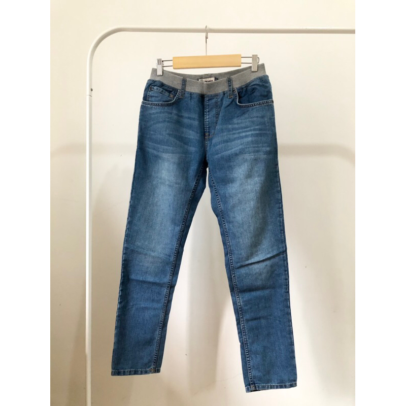 [preloved] Nevada (Ada Minus) - Celana Jeans Denim Anak Laki-laki Size 15-16 Warna Biru Tua