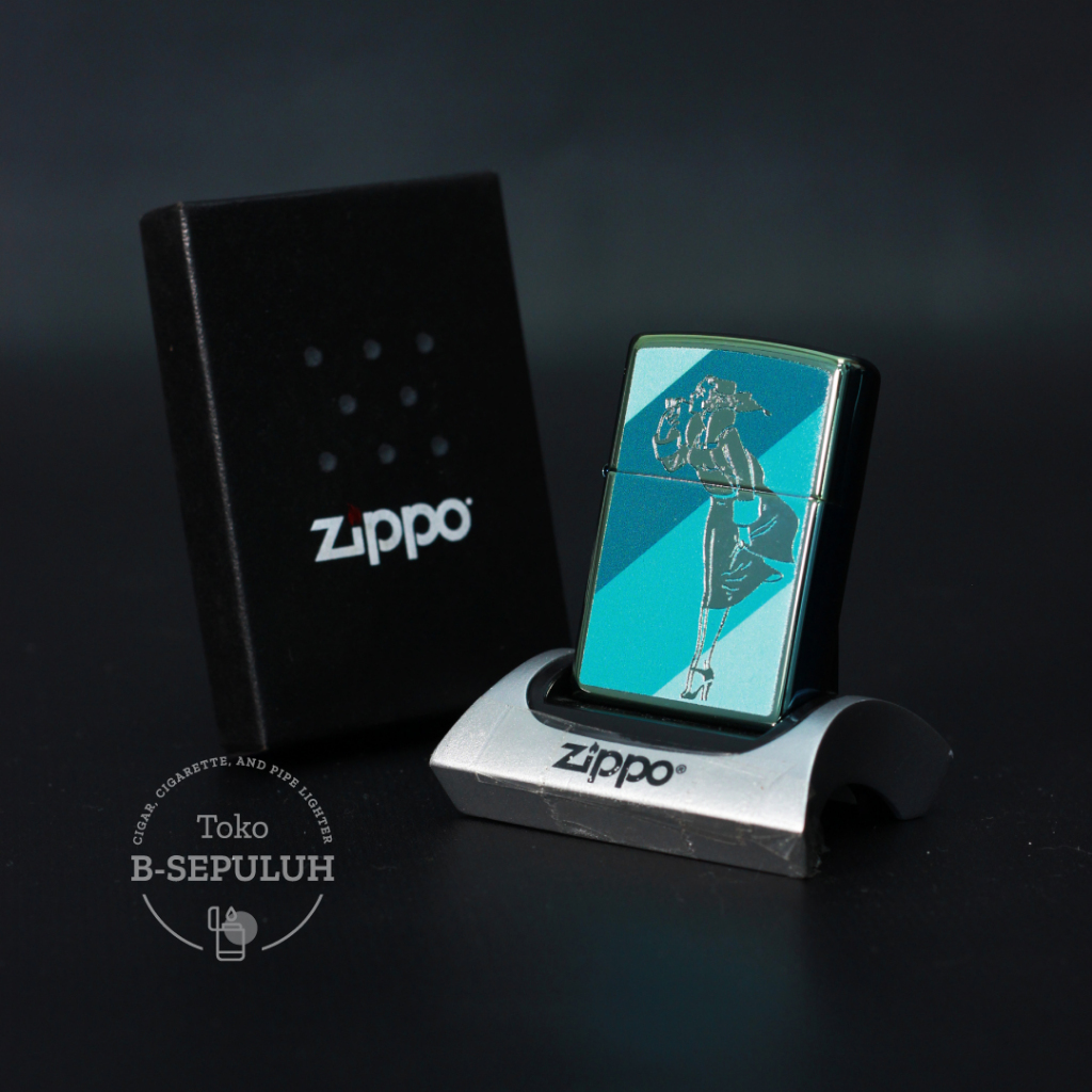 Zippo Teal Windy 48457