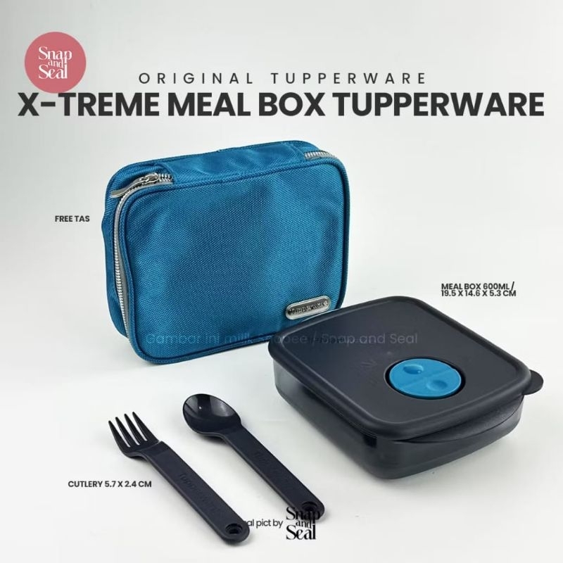 SET TEMPAT MAKAN , RANTANG PIKNIK ORIGINAL TUPPERWARE