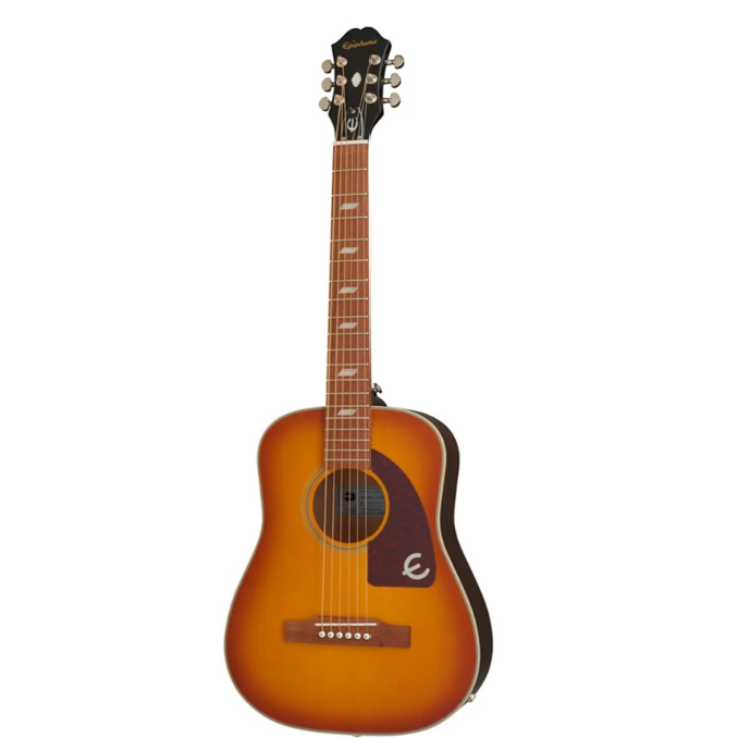 Gitar Akustik Elektrik Epiphone Lil Tex Travel Guitar Original With Bag