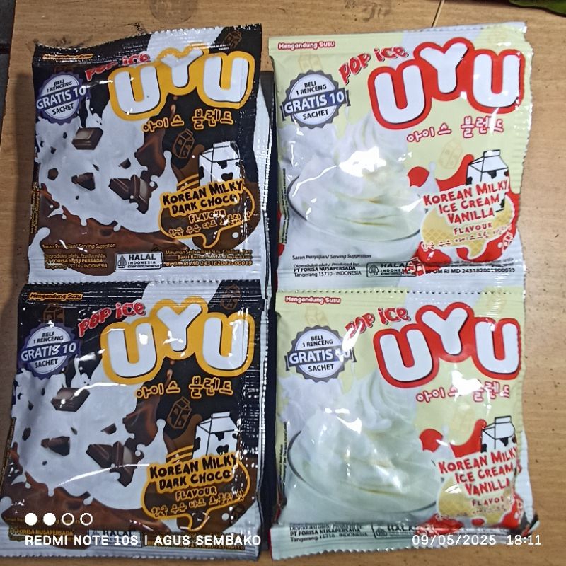 

1 rcg pop ice uyu korean milky ( beli 5 pcs gratis 5 pcs) totalnya 10 bungkus