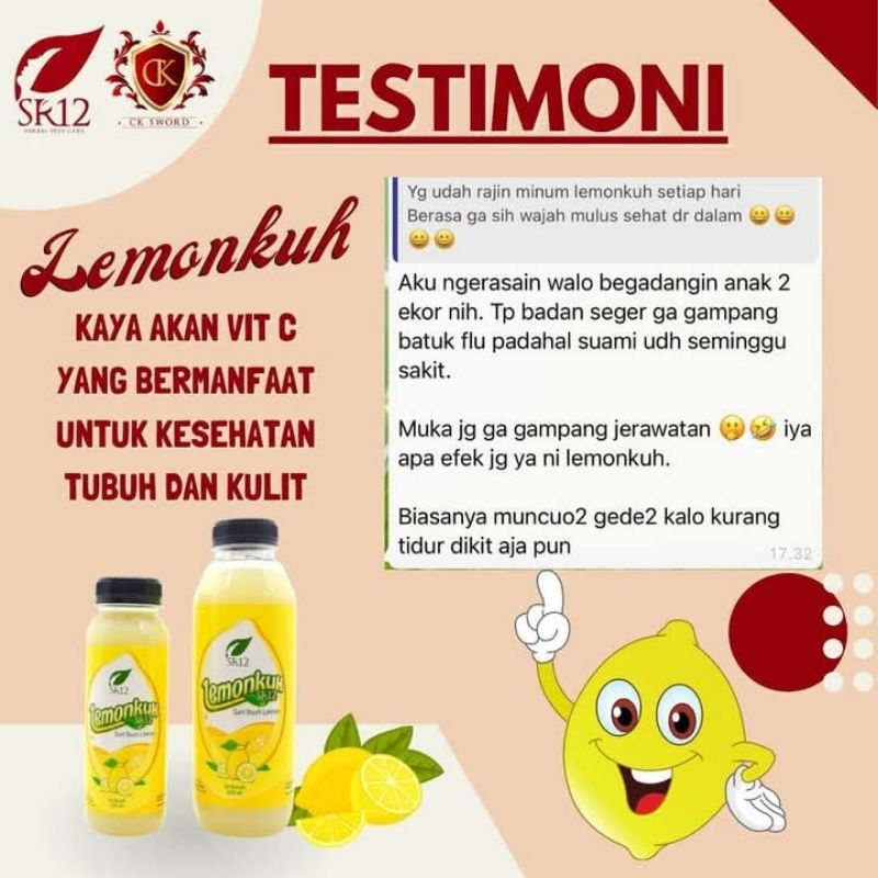 

lemonkuh sr12, sari buah lemon