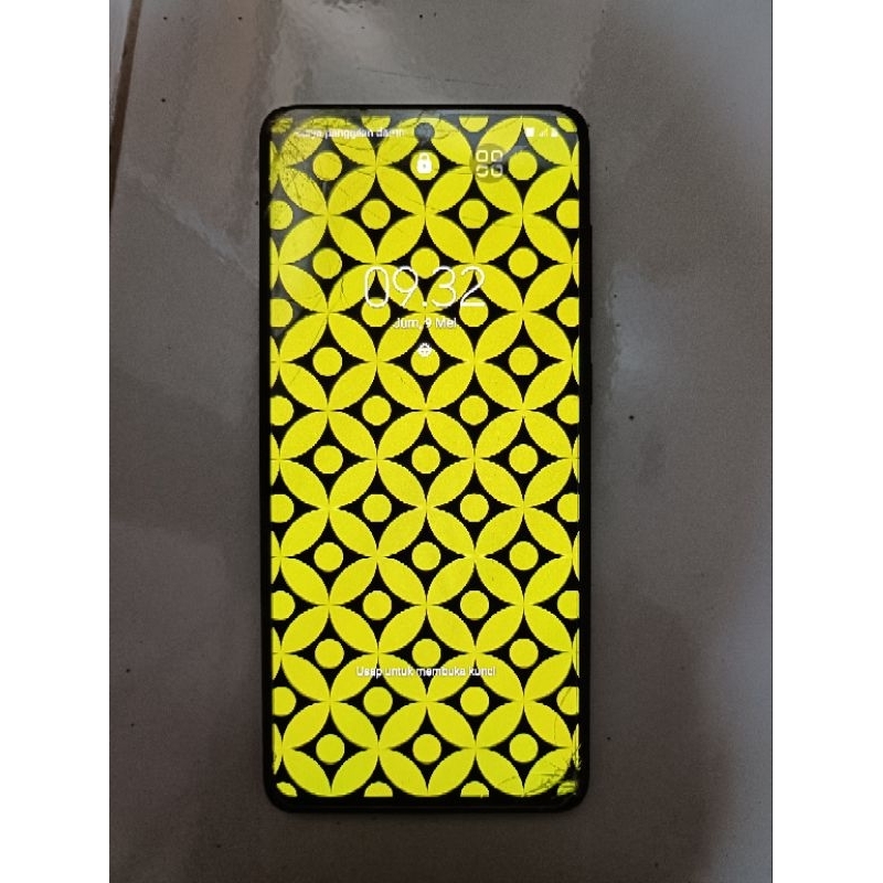 LCD Samsung A71 SM-A715 Original 100% Amoled Copotan Minus Bergaransi