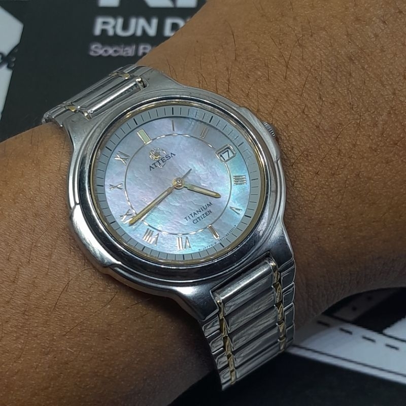 Jam tangan Citizen Attesa Titanium 7871 H14088