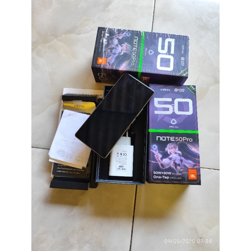 Infinix note 50 pro second