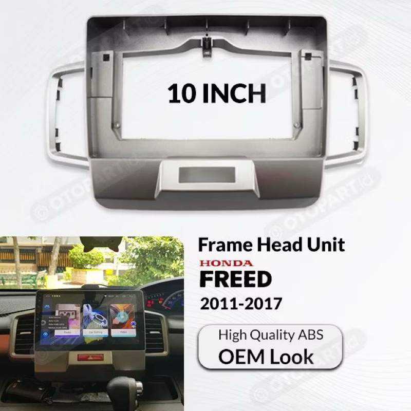 FRAME HEAD UNIT ANDROID HONDA FREED 10” INCH