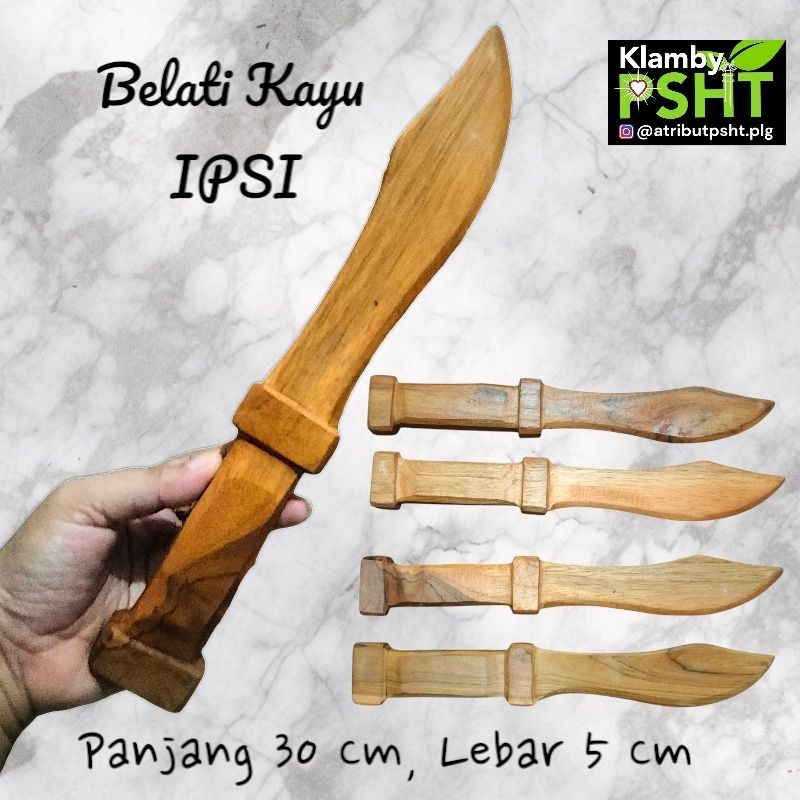 Belati Kayu, Belati Latihan, Belati IPSI, Belati Pencak Silat