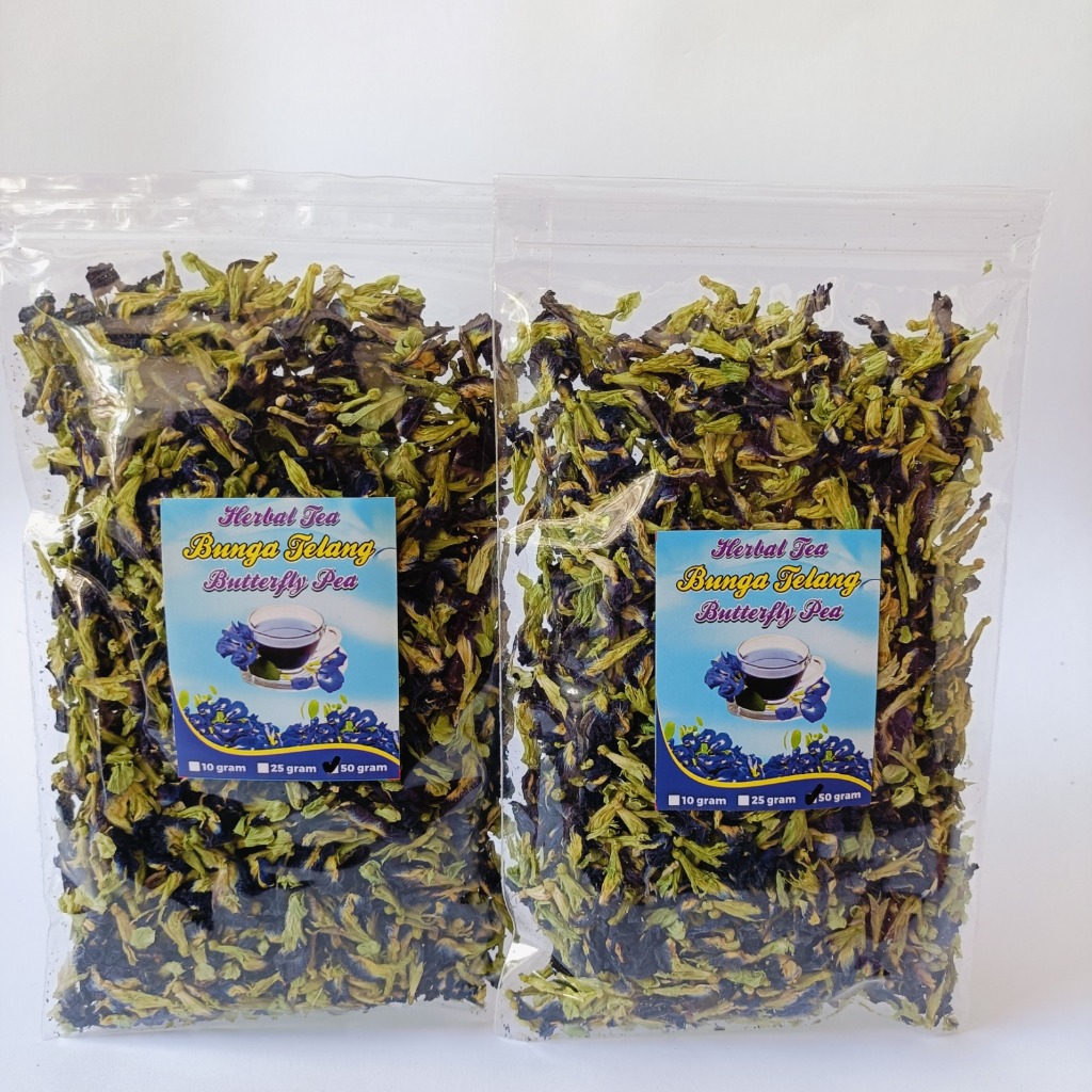 

TEH BUNGA TELANG KEMASAN 50 GRAM