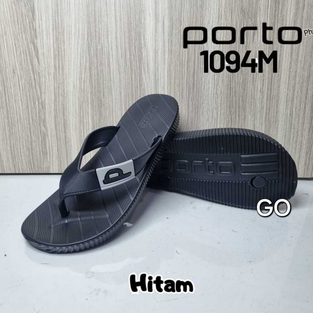 SoGo PORTO 1094M Sandal Sepatu Pria Sandal Jepit Empuk Sandal Karet Kekinian Terbaru