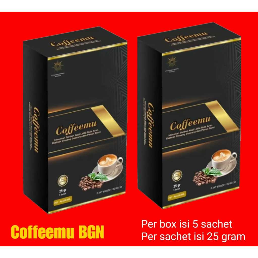 

COFFEEMU I Minuman Serbuk Kopi Latte Gula Aren I Ekstrak Ginseng I Kopi Stamina I Kopi Sultan