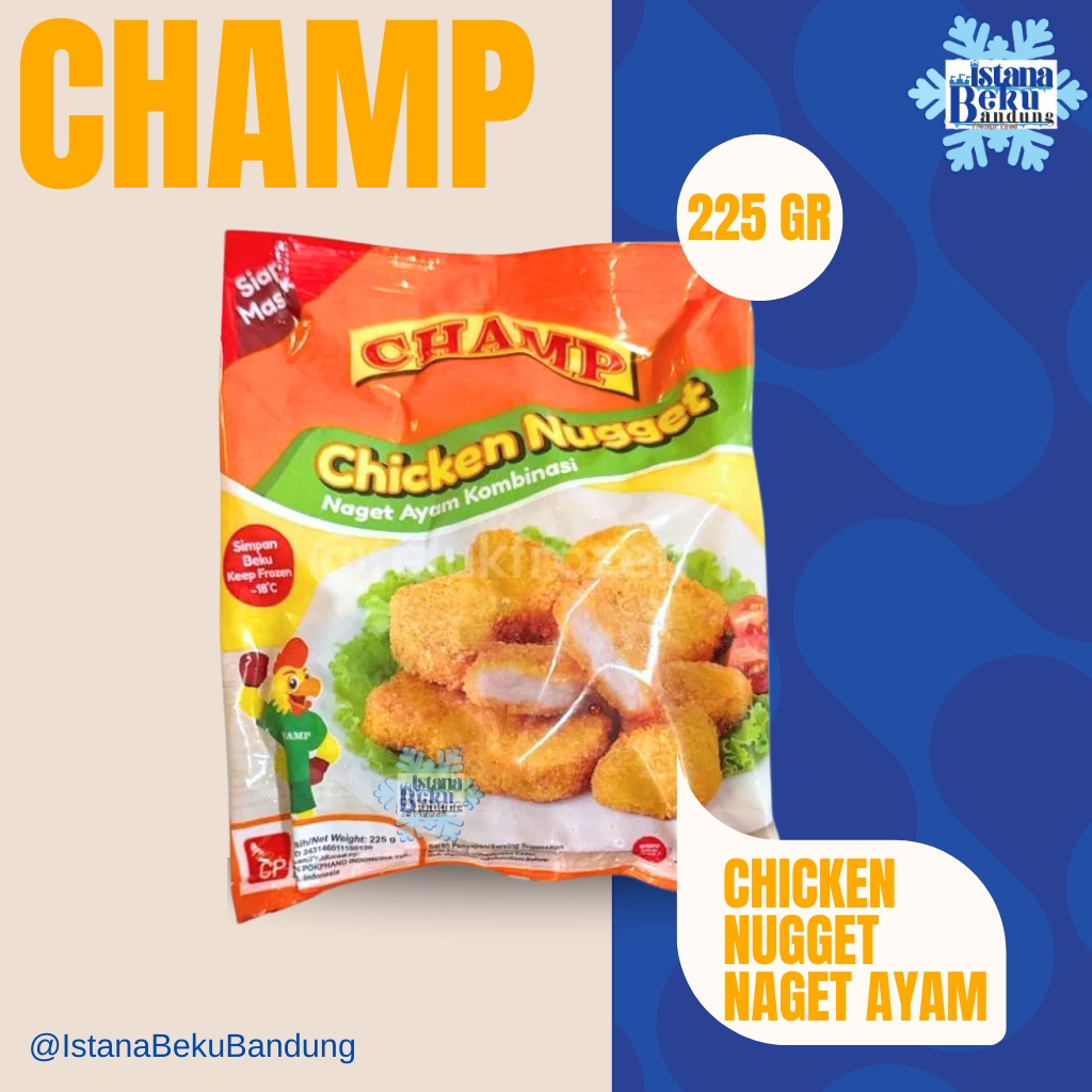 

Champ Chicken Nugget 225gr