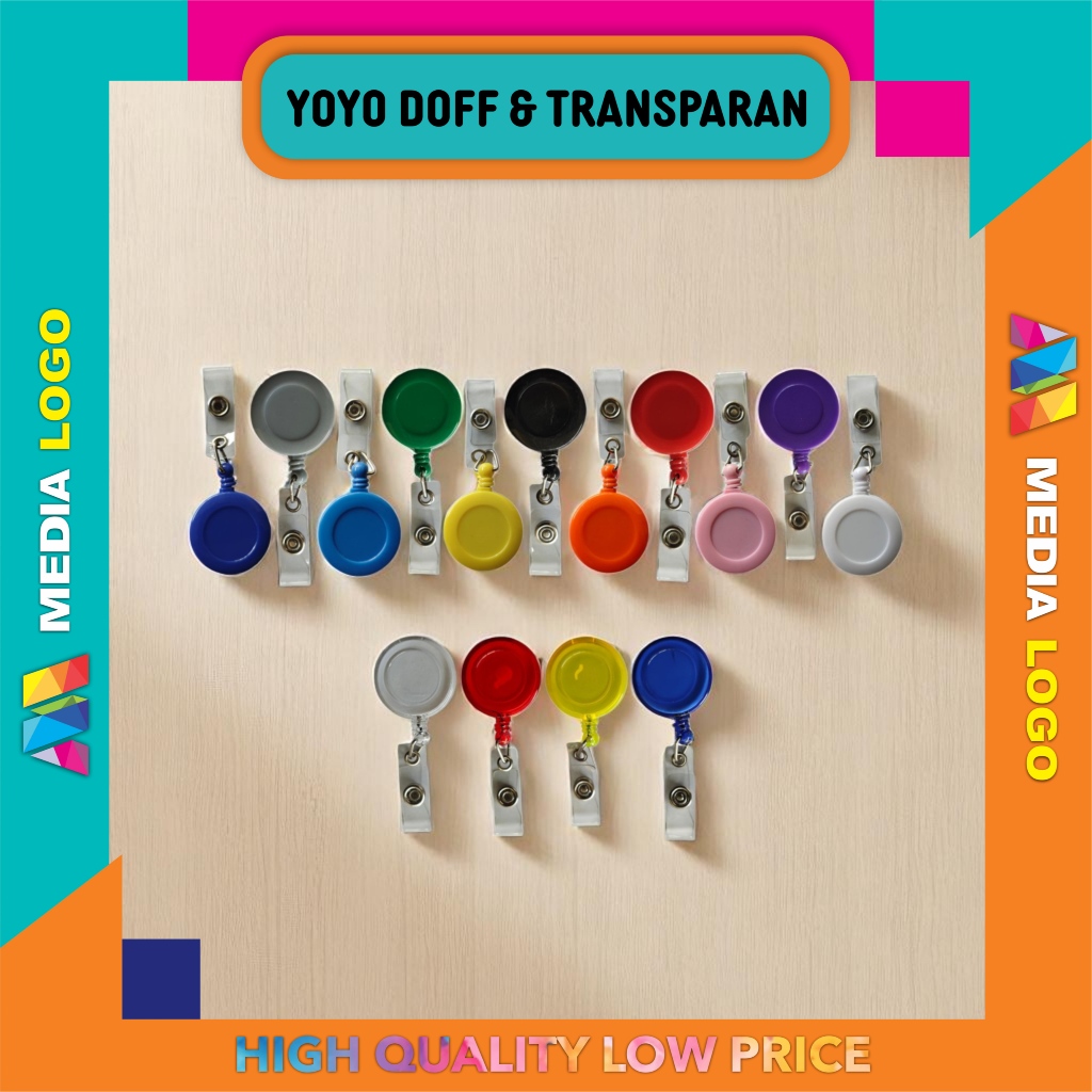 

Yoyo ID Card Doff & Transparan Terlengkap