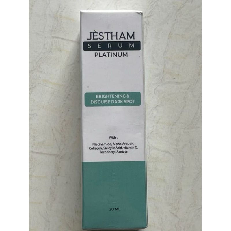 Serum Jestam platinum untuk tampilan lebih glowing