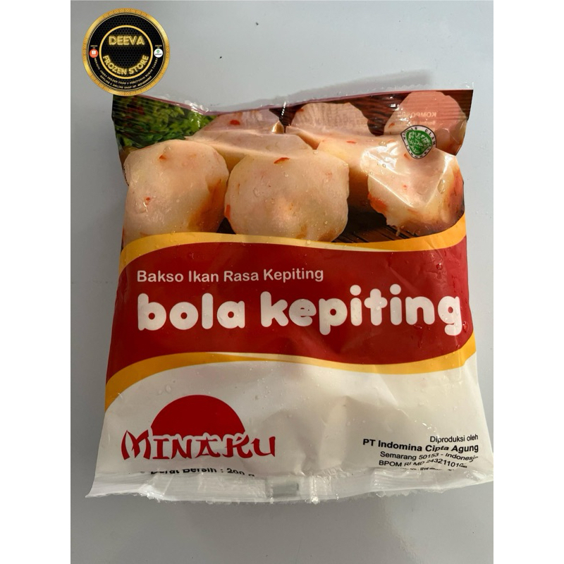 

Minaku bola kepiting 200gr