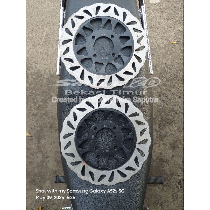 Disc Piringan Cakram PSM Original Satria 2Tak 120R New Old Stock
