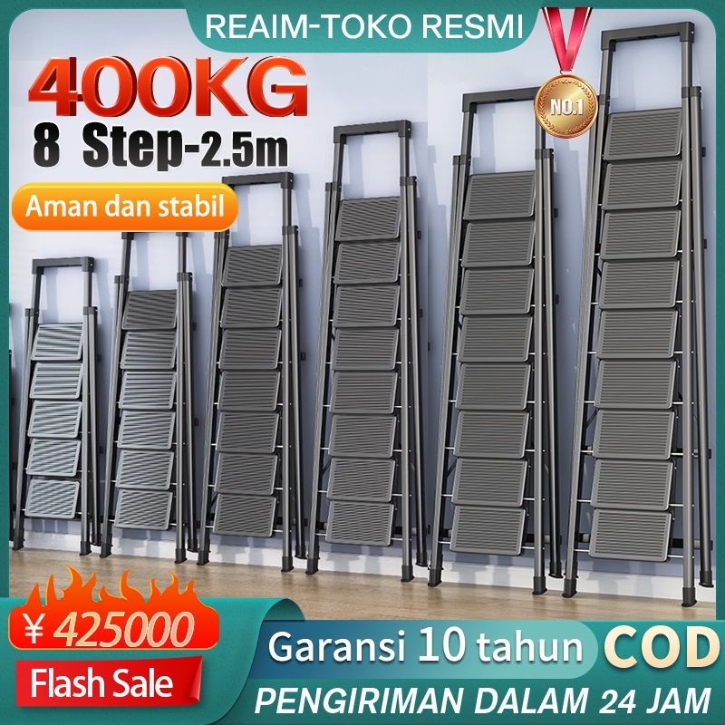 Tangga 7 Step Tangga Lipat Multifungsi Lipat Tangga Besi Household Ladder Tangga Rumah 8 Step Tangga