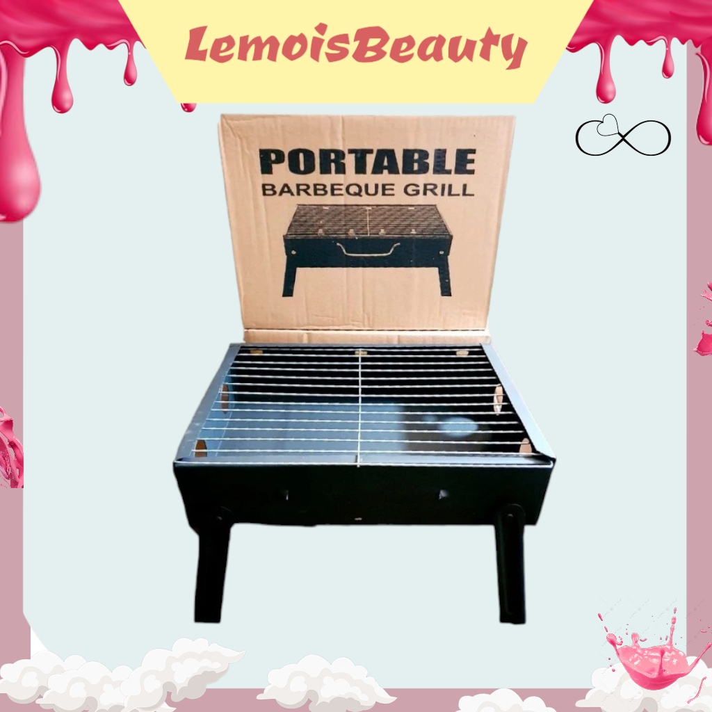 LemoisBeauty- PANGGANGAN PORTABLE ALAT PANGGANG LIPAT ALAT PANGGANGAN BBQ ALAT PANGGANG GRILL PORTAB