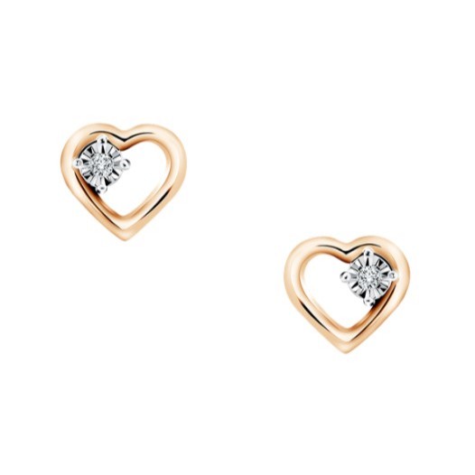 Frank & co. Frankly In Love Desiree Earrings | Anting Berlian Emas 18K Desain Anggun & Romantis