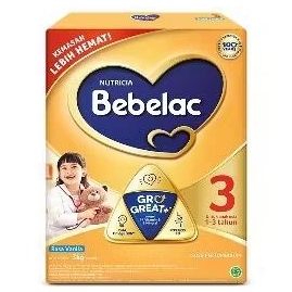 

BEBELAC 3 GROGREAT+ SUSU BUBUK PERTUMBUHAN ANAK VANILA 3KG