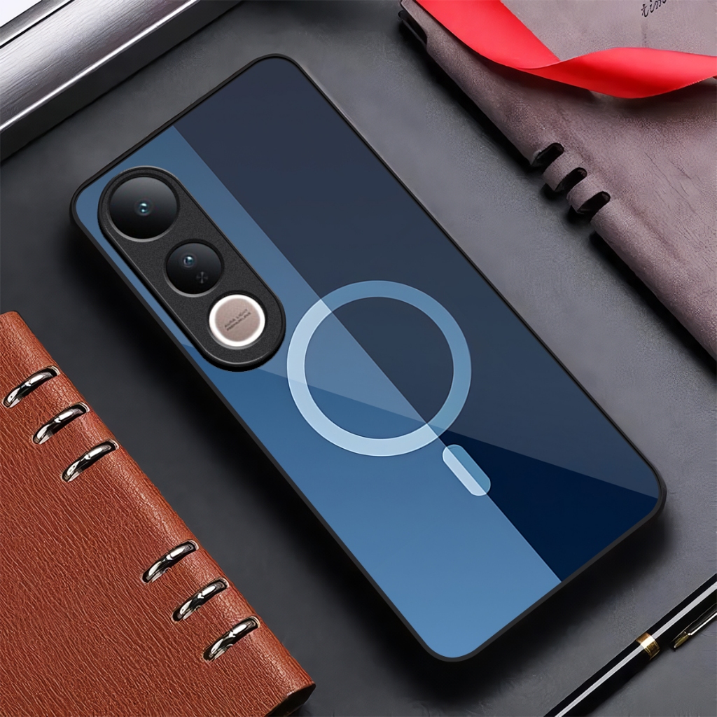 Case Glossy Vivo V50 lite terbaru - softcase vivo Aksesoris Ponsel Skin kondom hp - mika casing - ke