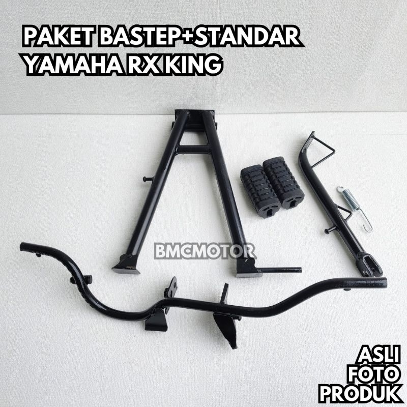 BASTEP BARSTEP BUSTEP PUSTEP STEP PIJAKAN KAKI DEPAN VARIASI AKSESORIS RING 18 17 MOTOR YAMAHA RX KI
