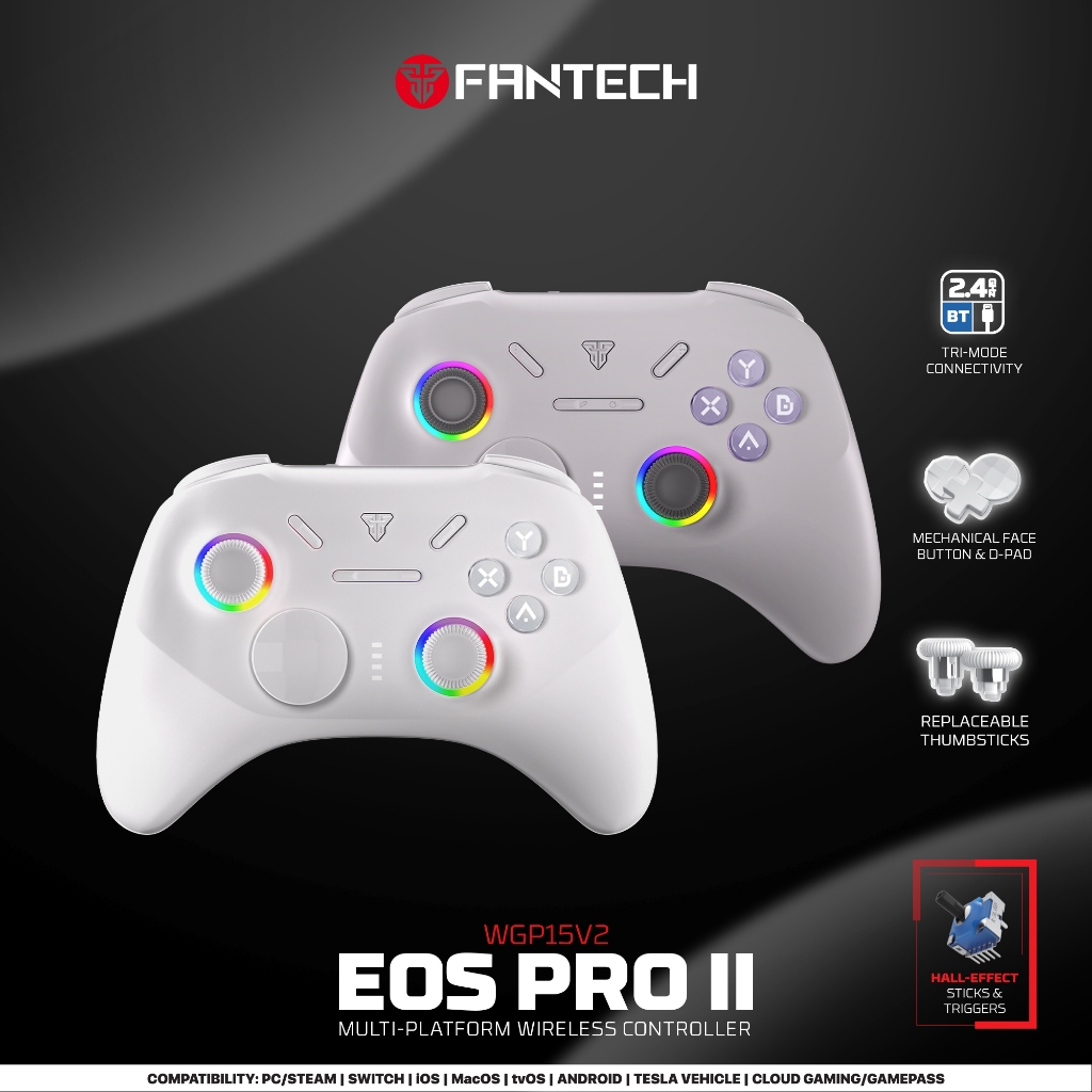 Gamepad Fantech EOS PRO II WGP15 V2  - Multi-platform Wireless Joystick
